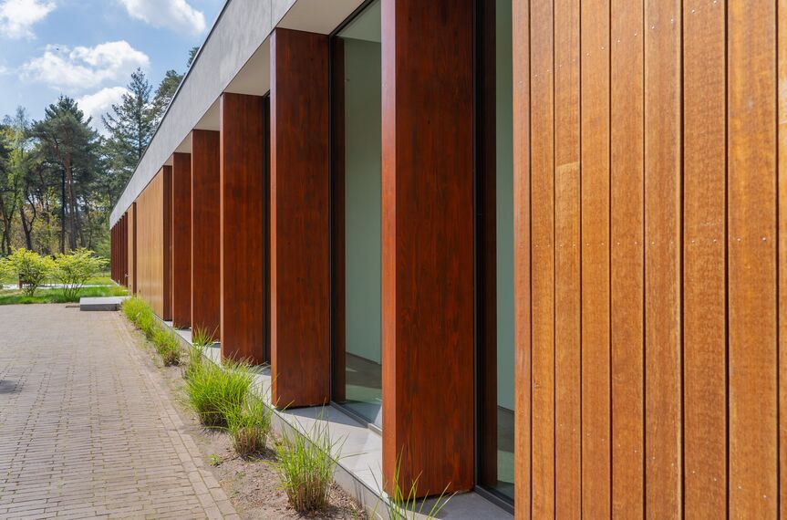 ConceptSystem 77 Doors and SlimLine 38 Cubic Windows - Villa in the Woods located in Waalre, The Netherlands