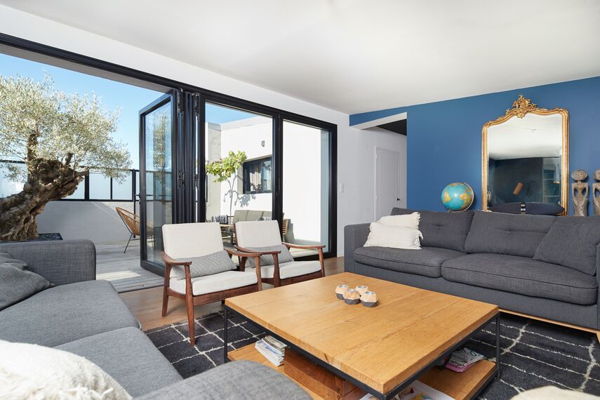 ConceptPatio 68 Sliding & Folding, ConceptFolding 77 Sliding & Folding and TS 68 Windows - House Maison Privée - Le Pouliguen located in Le Pouliguen, France