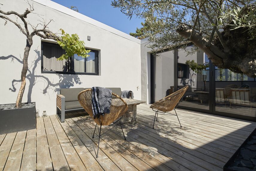 ConceptPatio 68 Sliding & Folding, ConceptFolding 77 Sliding & Folding and TS 68 Windows - House Maison Privée - Le Pouliguen located in Le Pouliguen, France