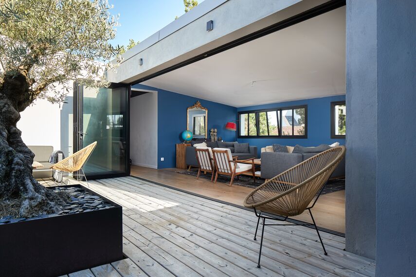 ConceptPatio 68 Sliding & Folding, ConceptFolding 77 Sliding & Folding and TS 68 Windows - House Maison Privée - Le Pouliguen located in Le Pouliguen, France