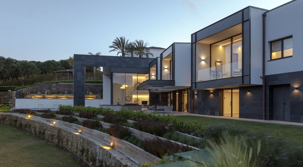 SlimLine 38 Doors, HiFinity Sliding & Folding and ConceptFolding 77 Sliding & Folding - House Pattan - House 3 located inSpain