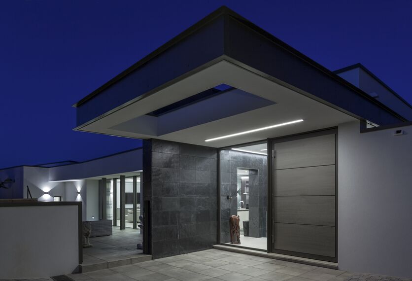SlimLine 38 Doors, HiFinity Sliding & Folding and ConceptFolding 77 Sliding & Folding - House Pattan - House 3 located inSpain