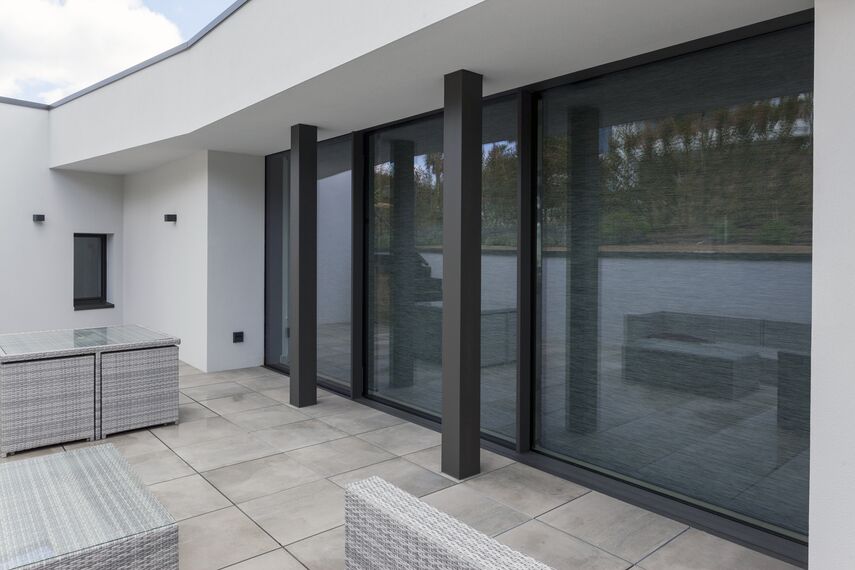 SlimLine 38 Doors, HiFinity Sliding & Folding and ConceptFolding 77 Sliding & Folding - House Pattan - House 3 located inSpain