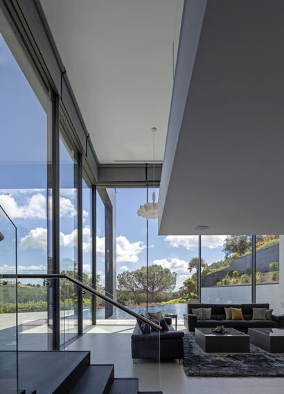 SlimLine 38 Doors, HiFinity Sliding & Folding and ConceptFolding 77 Sliding & Folding - House Pattan - House 3 located inSpain
