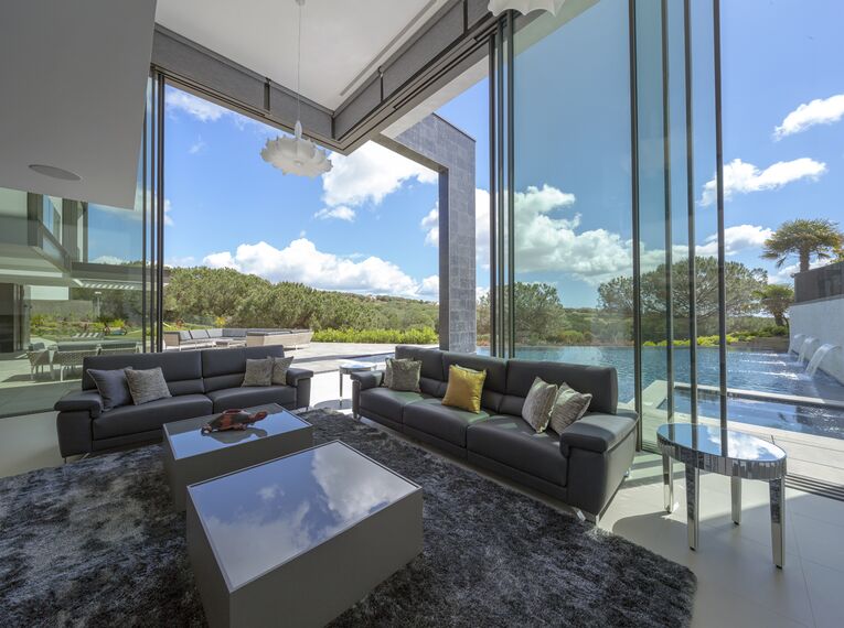 SlimLine 38 Doors, HiFinity Sliding & Folding and ConceptFolding 77 Sliding & Folding - House Pattan - House 3 located inSpain
