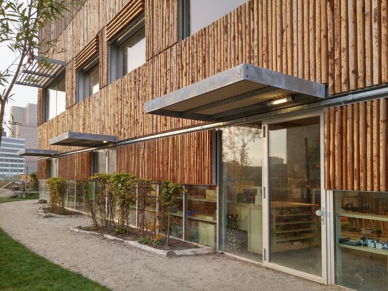 CS 38-SL Cancelled Systems and SlimLine 38 Windows - Boarding school Children's Campus Zuidas located in Amsterdam, The Netherlands