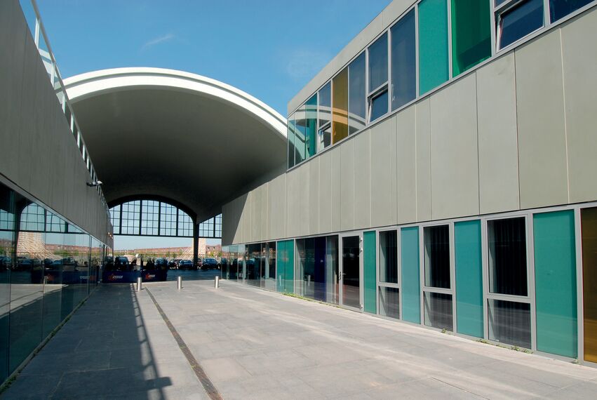 ConceptWall 60 Façades - Spilcentrum de Hangar located in Eindhoven, The Netherlands