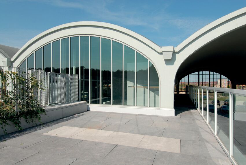 ConceptWall 60 Façades - Spilcentrum de Hangar located in Eindhoven, The Netherlands