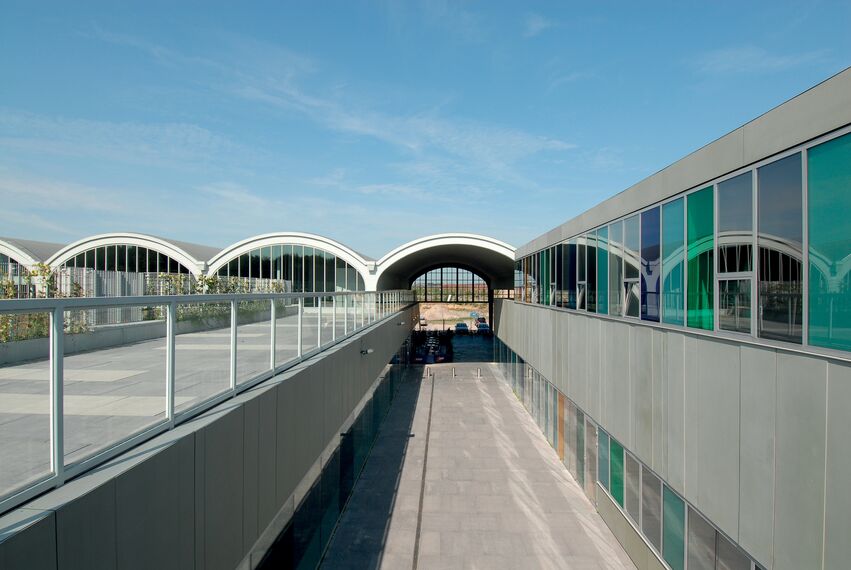 ConceptWall 60 Façades - Spilcentrum de Hangar located in Eindhoven, The Netherlands