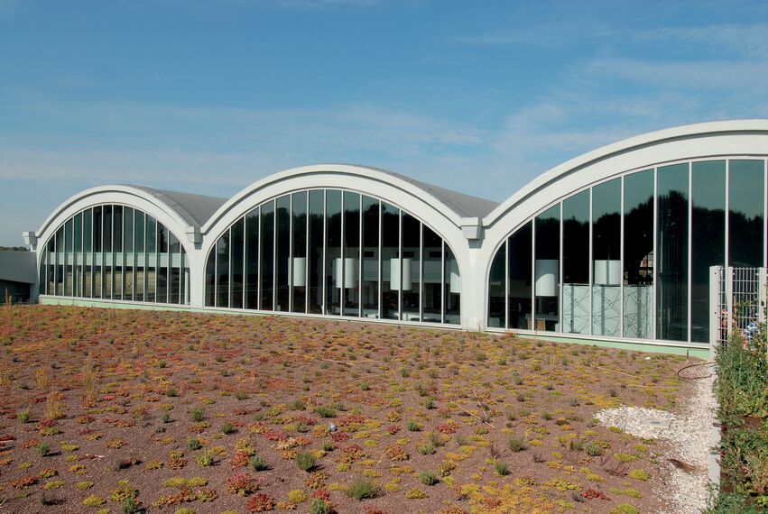 ConceptWall 60 Façades - Spilcentrum de Hangar located in Eindhoven, The Netherlands
