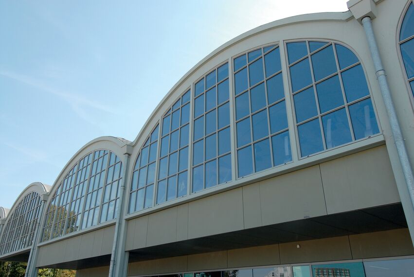 ConceptWall 60 Façades - Spilcentrum de Hangar located in Eindhoven, The Netherlands