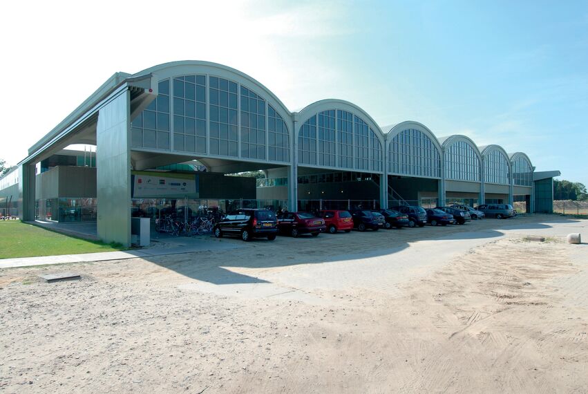 ConceptWall 60 Façades - Spilcentrum de Hangar located in Eindhoven, The Netherlands