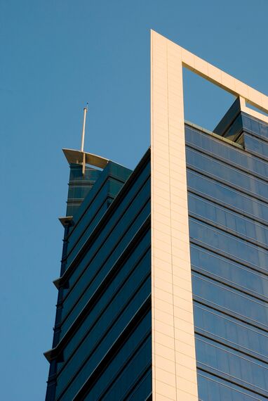 ConceptWall 50 Façades - Office building Platinum Tower located in Seef Area, Bahrain