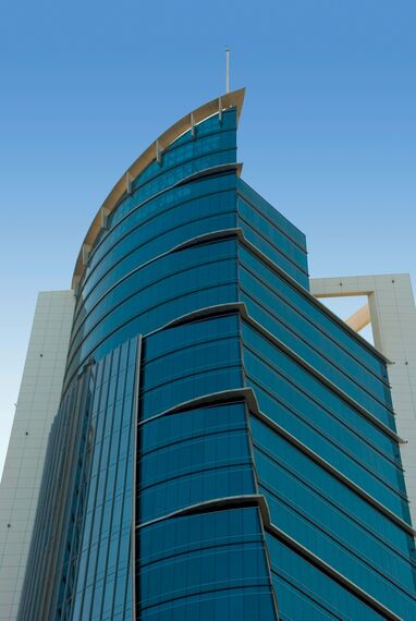 ConceptWall 50 Façades - Office building Platinum Tower located in Seef Area, Bahrain