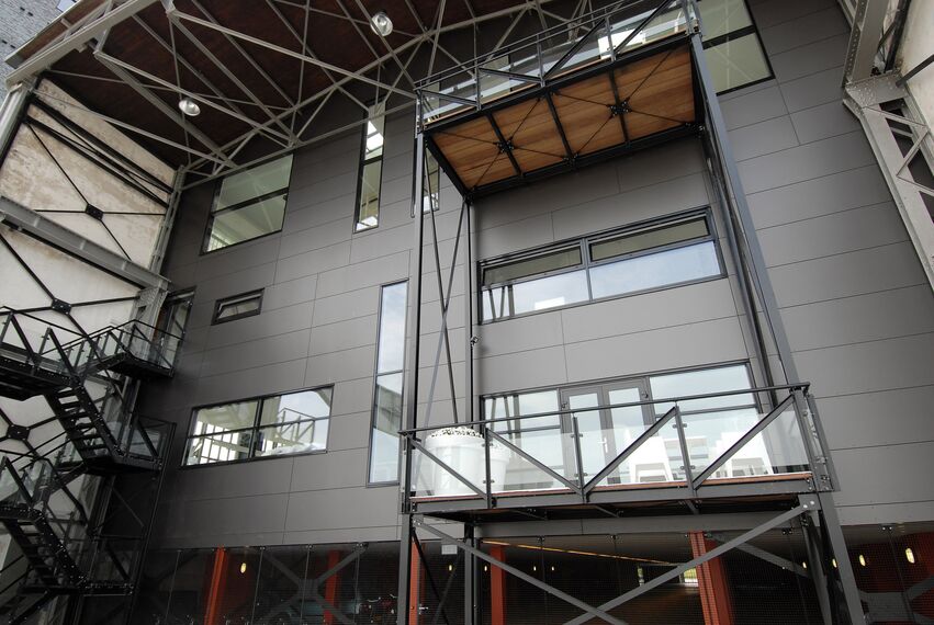 ConceptSystem 68 Doors, CS 38-SL Cancelled Systems, ConceptWall 50 Façades, CS 38-SL Cancelled Systems and ConceptSystem 68 Windows - Office building De Drie Rivieren located in Ridderkerk, The Netherlands