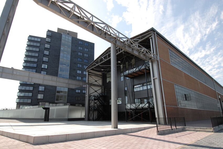 ConceptSystem 68 Doors, CS 38-SL Cancelled Systems, ConceptWall 50 Façades, CS 38-SL Cancelled Systems and ConceptSystem 68 Windows - Office building De Drie Rivieren located in Ridderkerk, The Netherlands