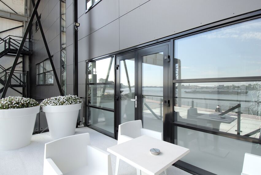 ConceptSystem 68 Doors, CS 38-SL Cancelled Systems, ConceptWall 50 Façades, CS 38-SL Cancelled Systems and ConceptSystem 68 Windows - Office building De Drie Rivieren located in Ridderkerk, The Netherlands