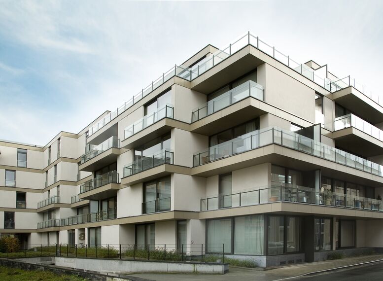 Apartmentcomplex Riverside Garden located in Gent, Belgium