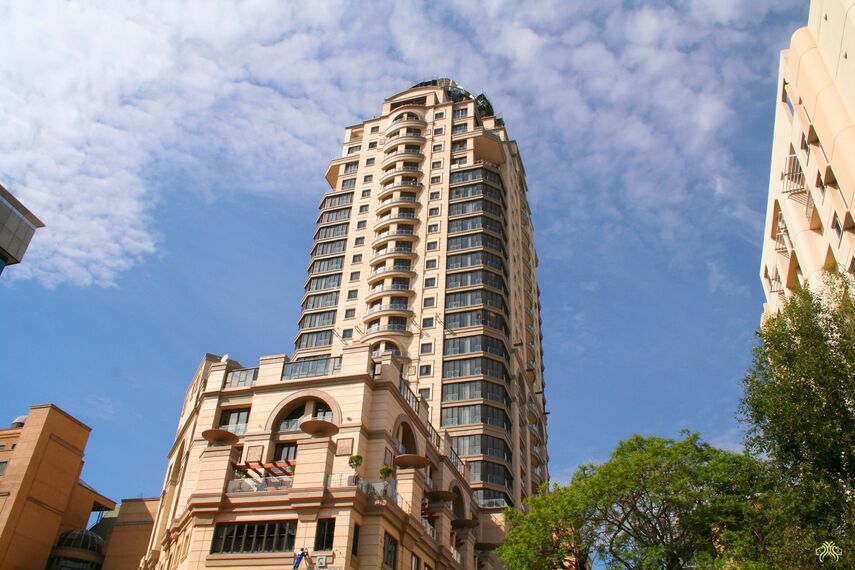 ConceptWall 50 Façades - Michelangelo Towers located in Johannesburg, South-Africa