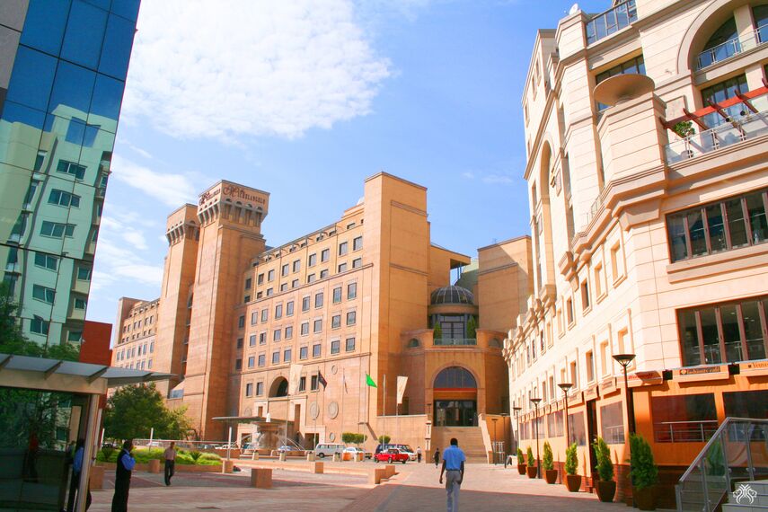 ConceptWall 50 Façades - Michelangelo Towers located in Johannesburg, South-Africa