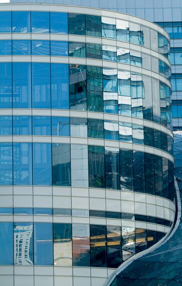 ConceptWall 50 Façades - Zlote Tarasy located in Warsaw, Poland