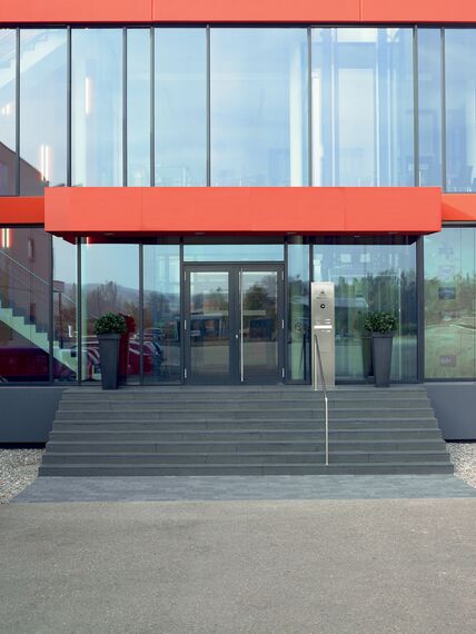 ConceptWall 50 Façades - Office building Buck KG located in Mengen, Germany