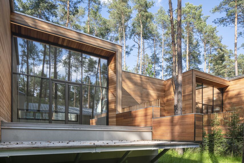 SlimLine 38 Windows and SlimLine 38 Doors - Villa New Magdalenka located in Magdalenka, Poland