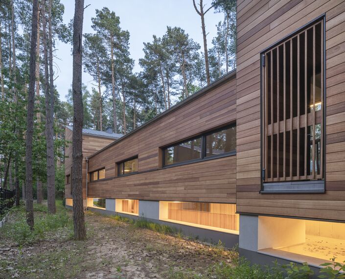 SlimLine 38 Windows and SlimLine 38 Doors - Villa New Magdalenka located in Magdalenka, Poland