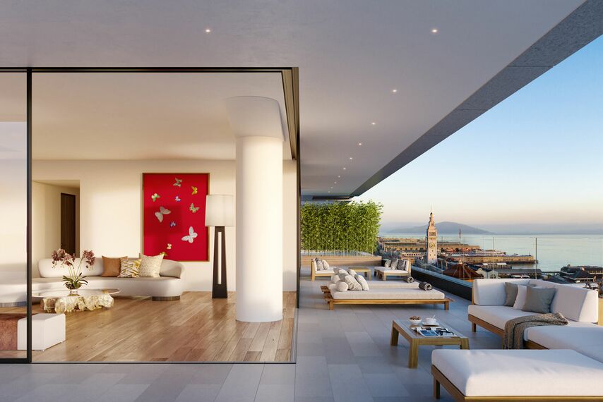 MasterLine 8 Doors and HiFinity Sliding & Folding - One Steuart Lane located in San Francisco, United States of America