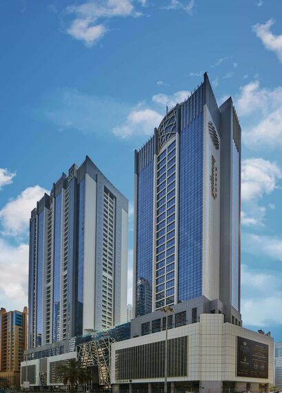 CW 50-SC Façades - Apartmentcomplex Terhab Hotel & Apartment located in Sharjah, United Arab Emirates