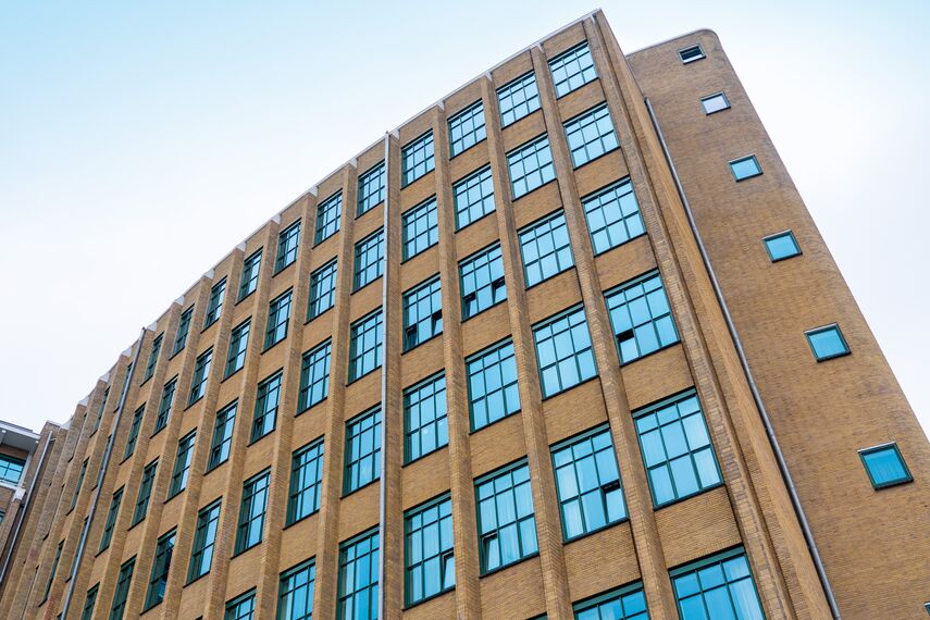 SlimLine 38 Doors and SlimLine 38 Windows - Apartmentcomplex Philips Business School located in Eindhoven, The Netherlands