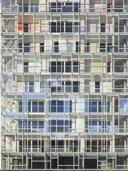ThermoSystem 68 Windows and ConceptPatio 68 Sliding & Folding - Tour Ycone located in Lyon, France