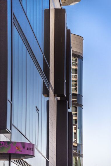 ConceptFolding 77 Sliding & Folding and CW 50-SC Façades - Le Prado located in Marseille, France