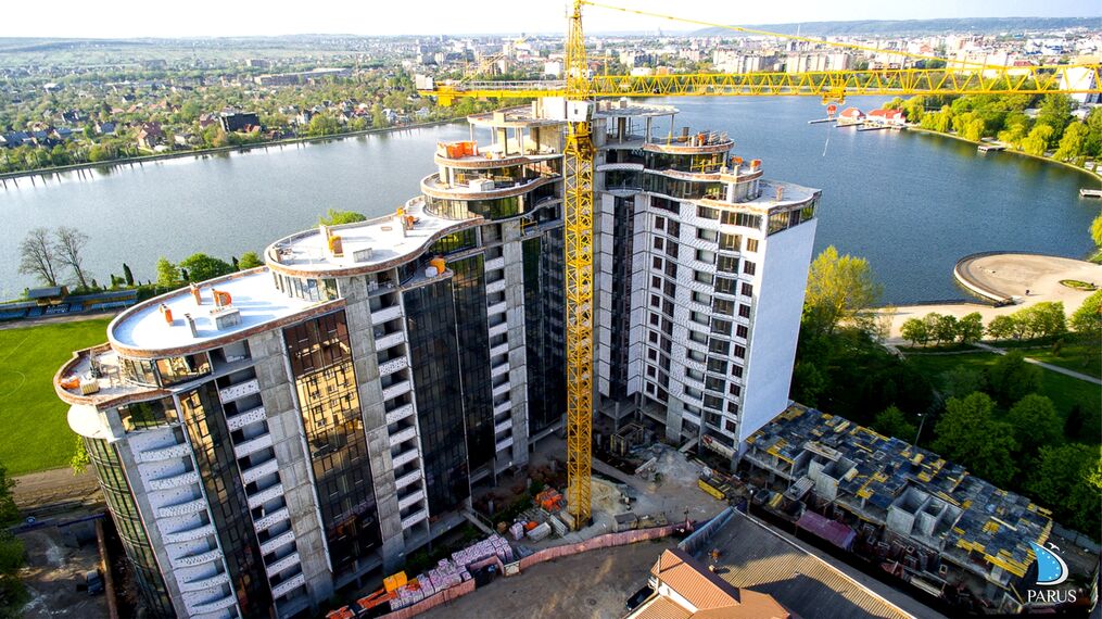 MasterLine 8-HI Doors and CW 50-HI Façades - Parus located in Ivano-Frankivsk, Ukraine