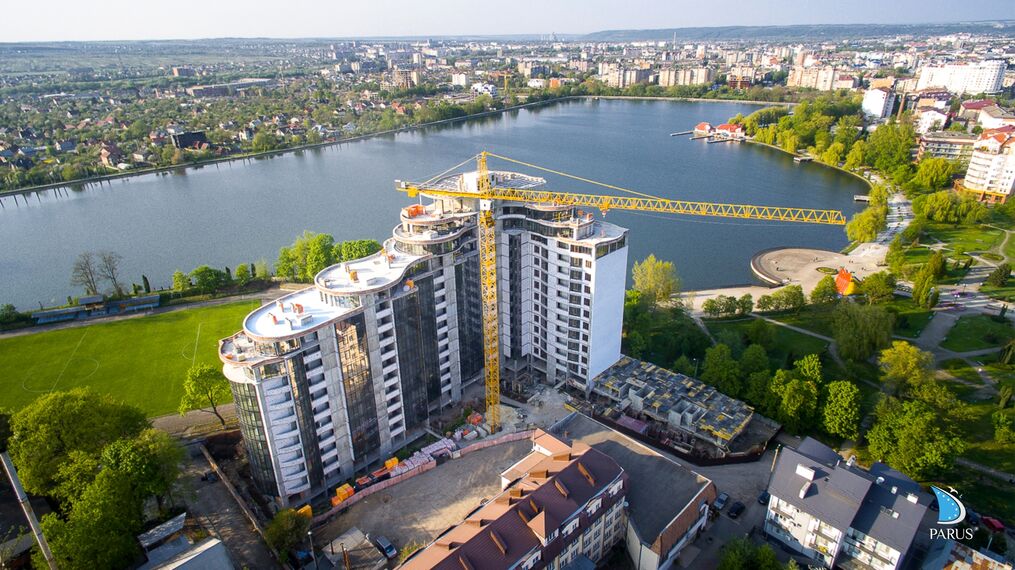 MasterLine 8-HI Doors and CW 50-HI Façades - Parus located in Ivano-Frankivsk, Ukraine