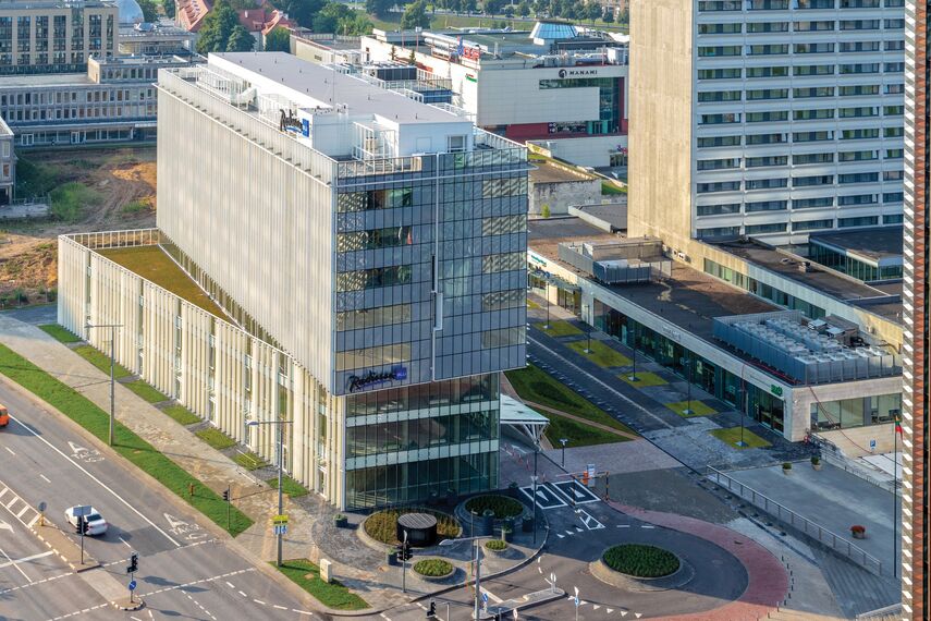 CW 50-HI Façades - Residental/Project Radisson Blu located in Vilnius, Lithuania