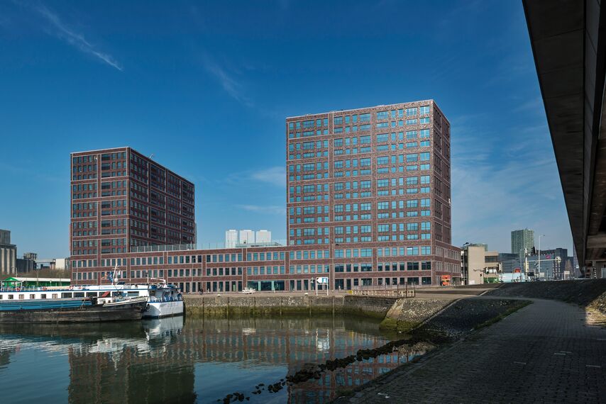 ConceptWall 50 Façades, CS 77 Hidden Vent Windows and CS 77 Fire Proof Windows - Residental/Project Musa located in Rotterdam, The Netherlands