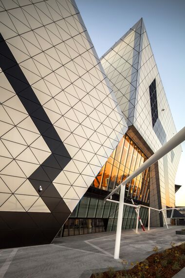 CW 50-SC Façades - Entertainment Perth Arena located in Perth, Australia