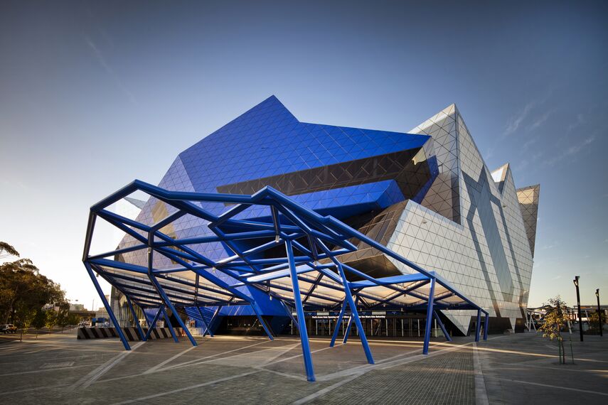 CW 50-SC Façades - Entertainment Perth Arena located in Perth, Australia