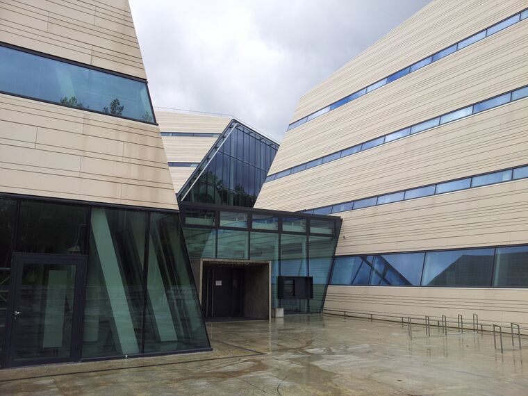 Vilnius University Library located in Vilnius, Lithuania