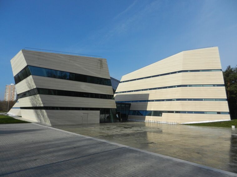 Vilnius University Library located in Vilnius, Lithuania