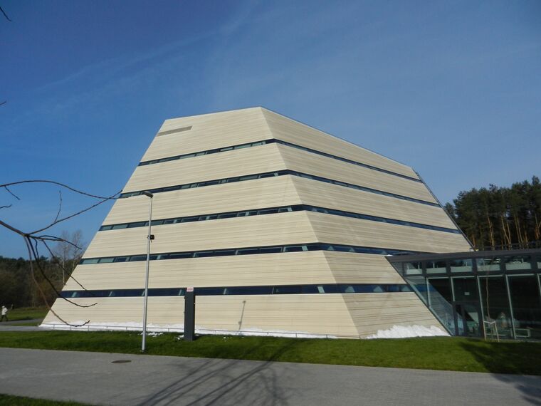 Vilnius University Library located in Vilnius, Lithuania