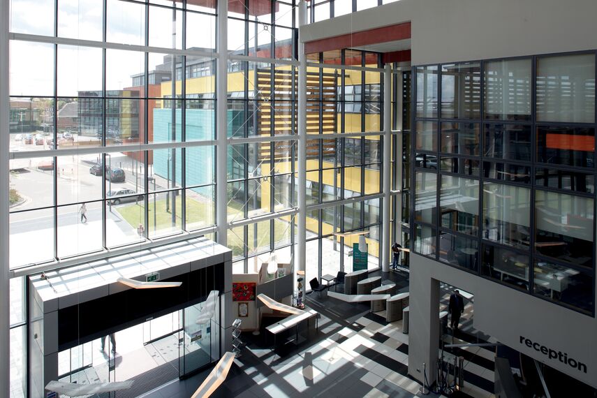 ConceptWall 50 Façades - College/University West Herts College located in West Herts, United Kingdom