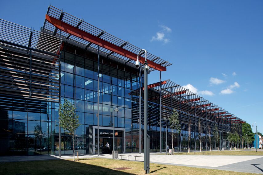 ConceptWall 50 Façades - College/University West Herts College located in West Herts, United Kingdom