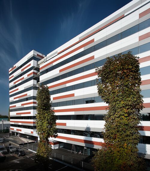 ConceptWall 50 Façades - Office building RAMS Business centre located in Bucharest, Romania