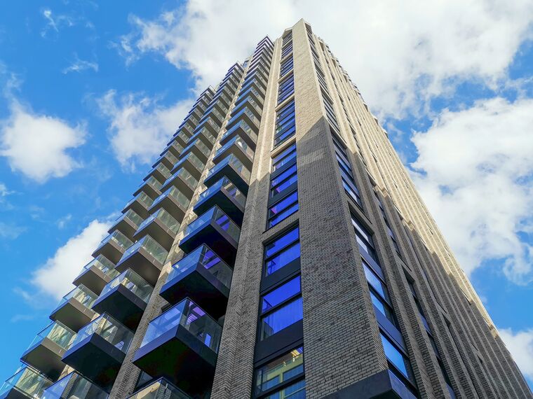 ConceptWall 50 Façades - Apartmentcomplex Onyx Tower located in Eindhoven, The Netherlands