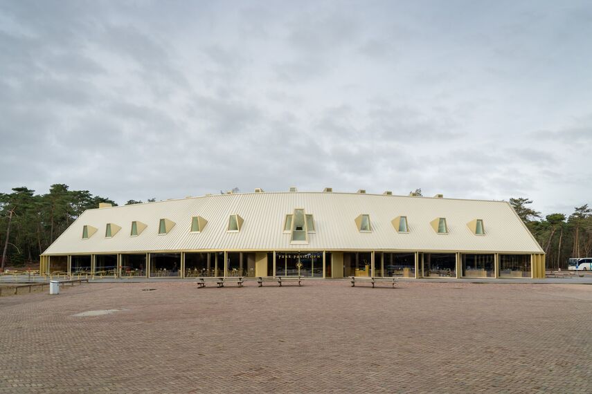 ConceptWall 50 Façades - Apartmentcomplex Pavilion Hoge Veluwe located in Otterlo, The Netherlands