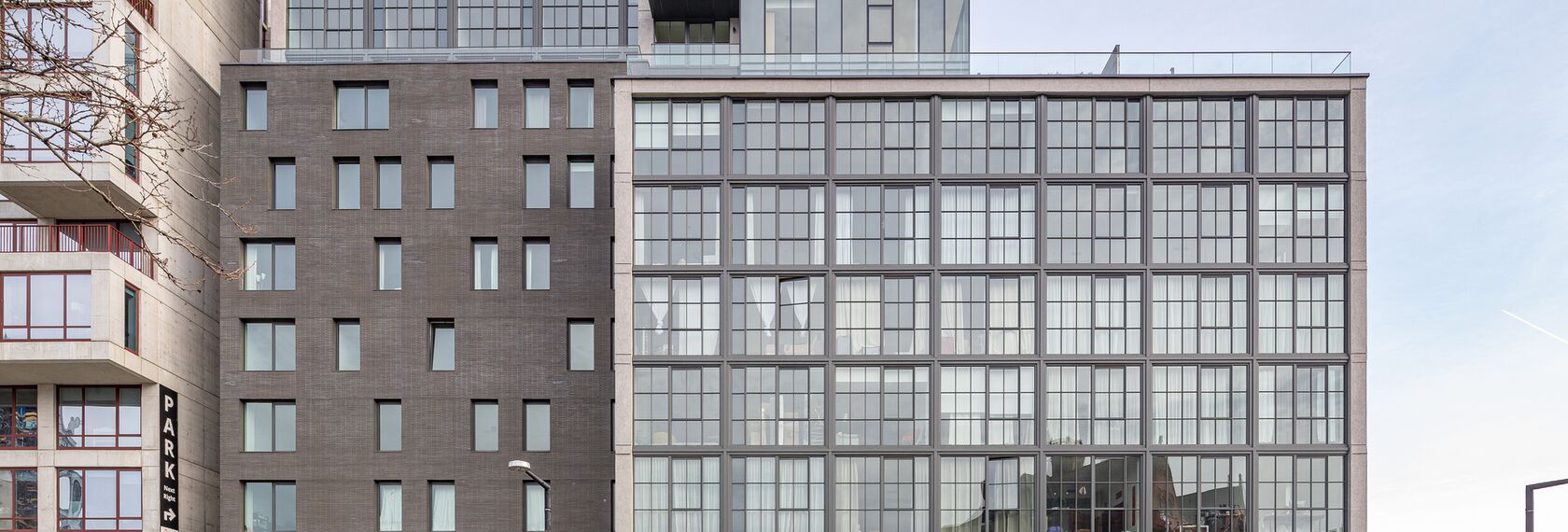 SlimLine 38 Windows, SlimLine 38 Doors and CW 50-SC Façades - Apartmentcomplex The Galerie located in New York City, United States of America