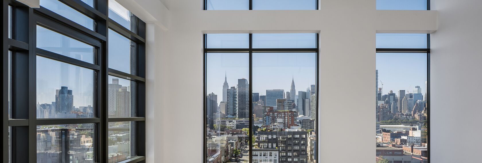 SlimLine 38 Doors, ConceptWall 50 Façades, SlimLine 38 Standard Windows and SlimLine 38 Classic Windows - Apartmentcomplex The Jackson located in New York City, United States of America