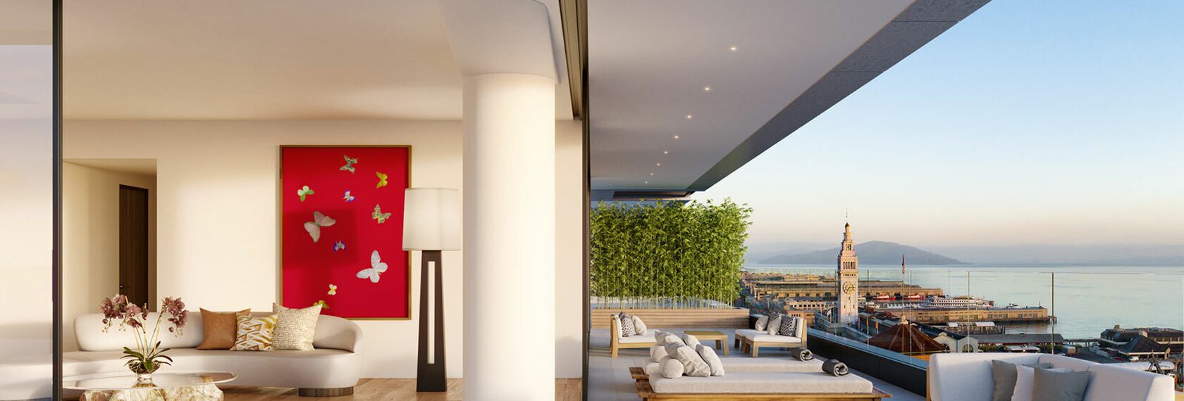 MasterLine 8 Doors and HiFinity Sliding & Folding - One Steuart Lane located in San Francisco, United States of America